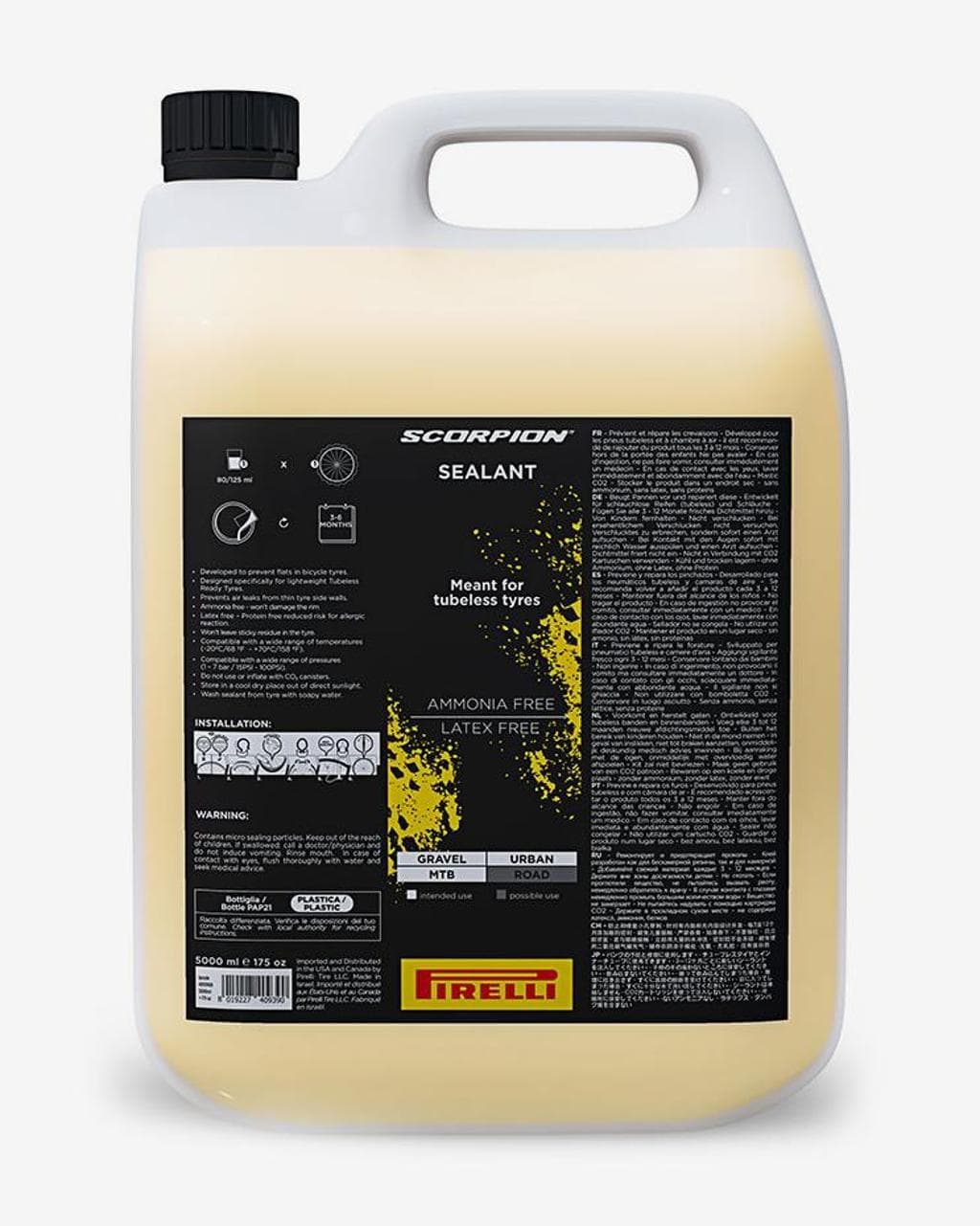 Liquide d'étanchéité Pirelli Scorpion SmartSEAL 5000 ml
